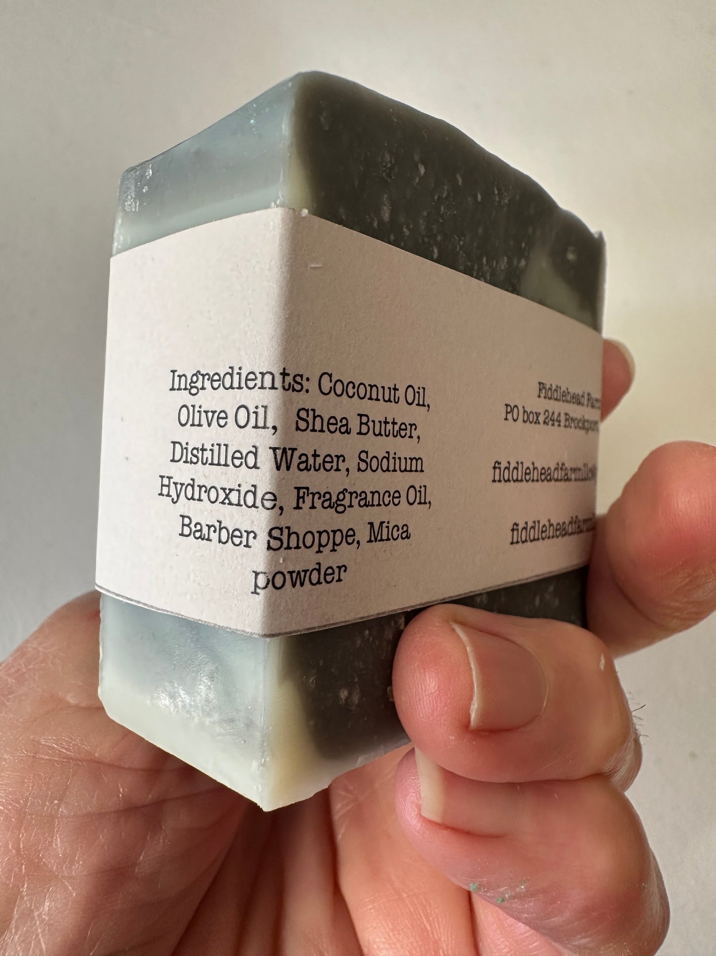 Barber Shoppe bar soap