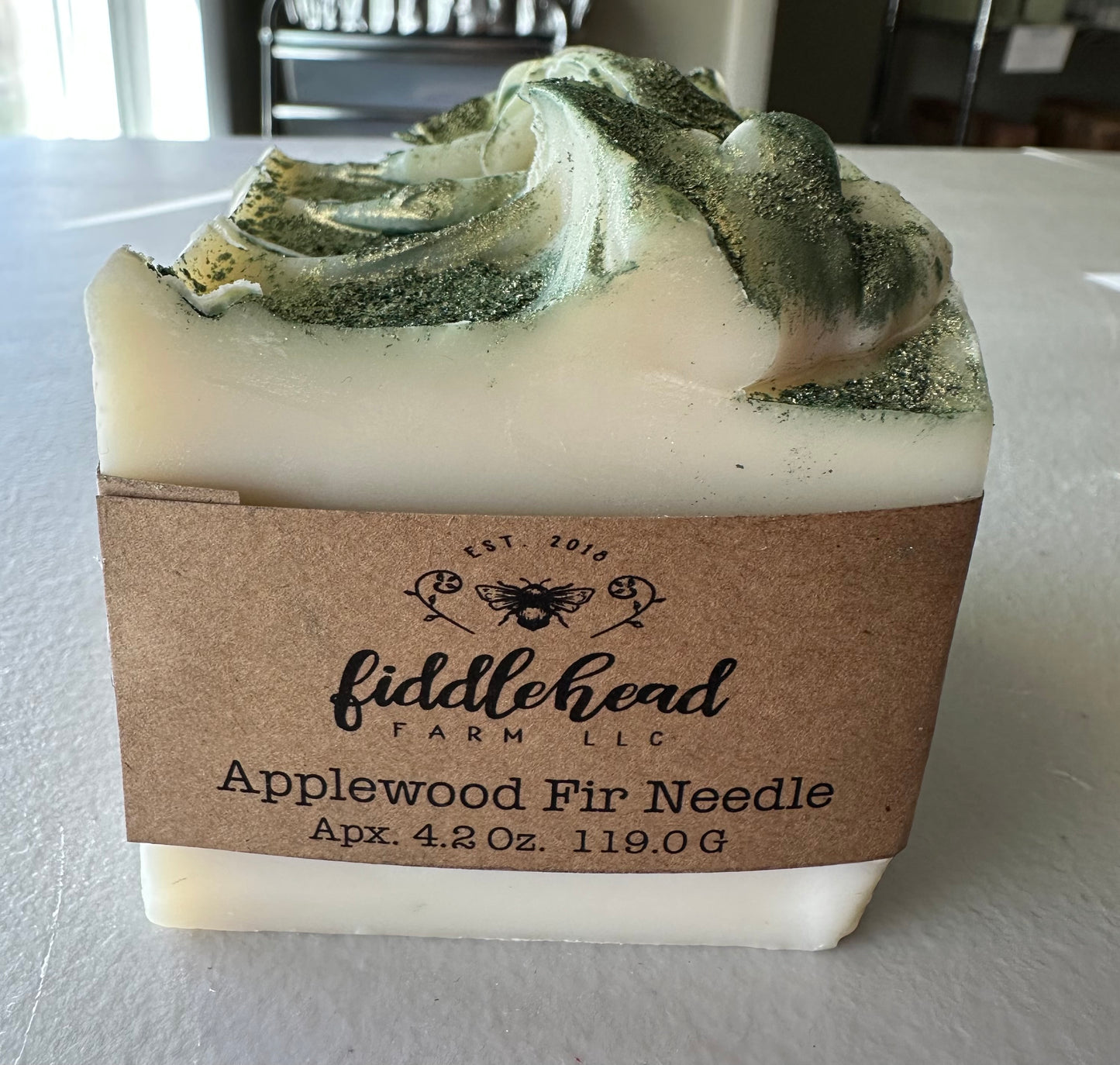 Applewood Fir Needle bar soap