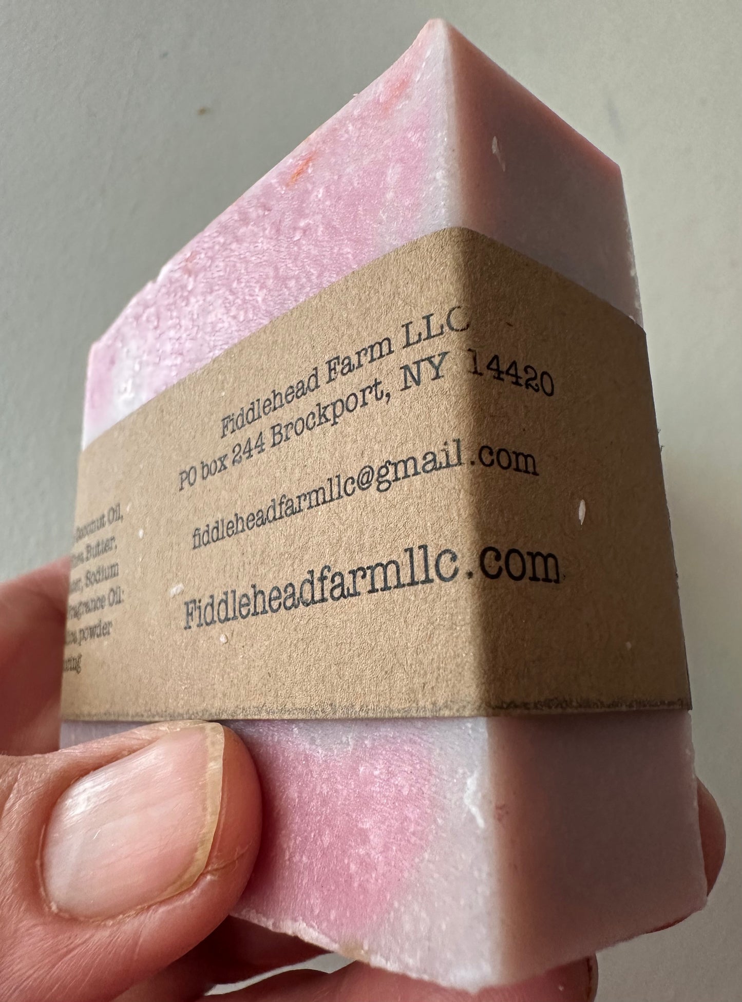 Freesia bar soap