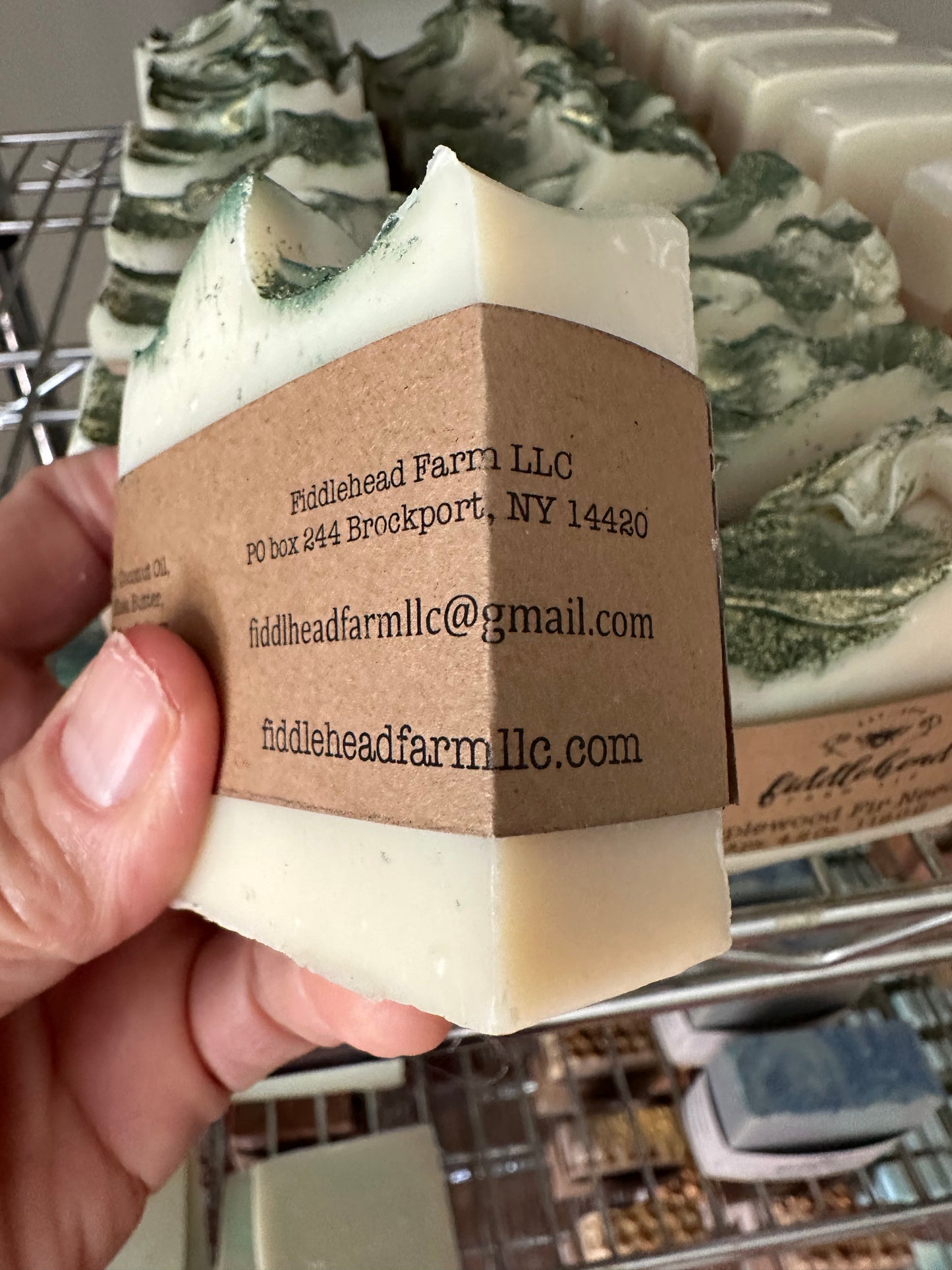 Applewood Fir Needle bar soap