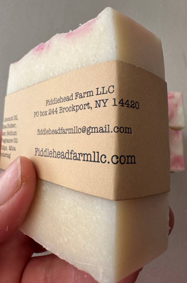 Blooming Tulips bar soap