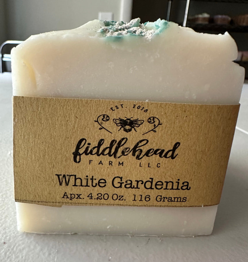 White Gardenia bar soap