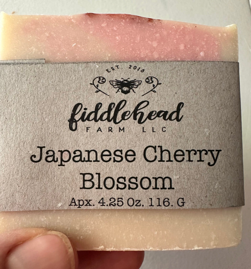 Japanese Cherry Blossom bar soap