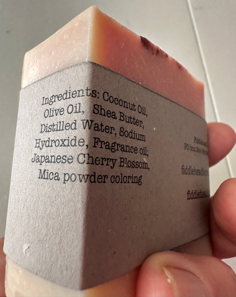 Japanese Cherry Blossom bar soap
