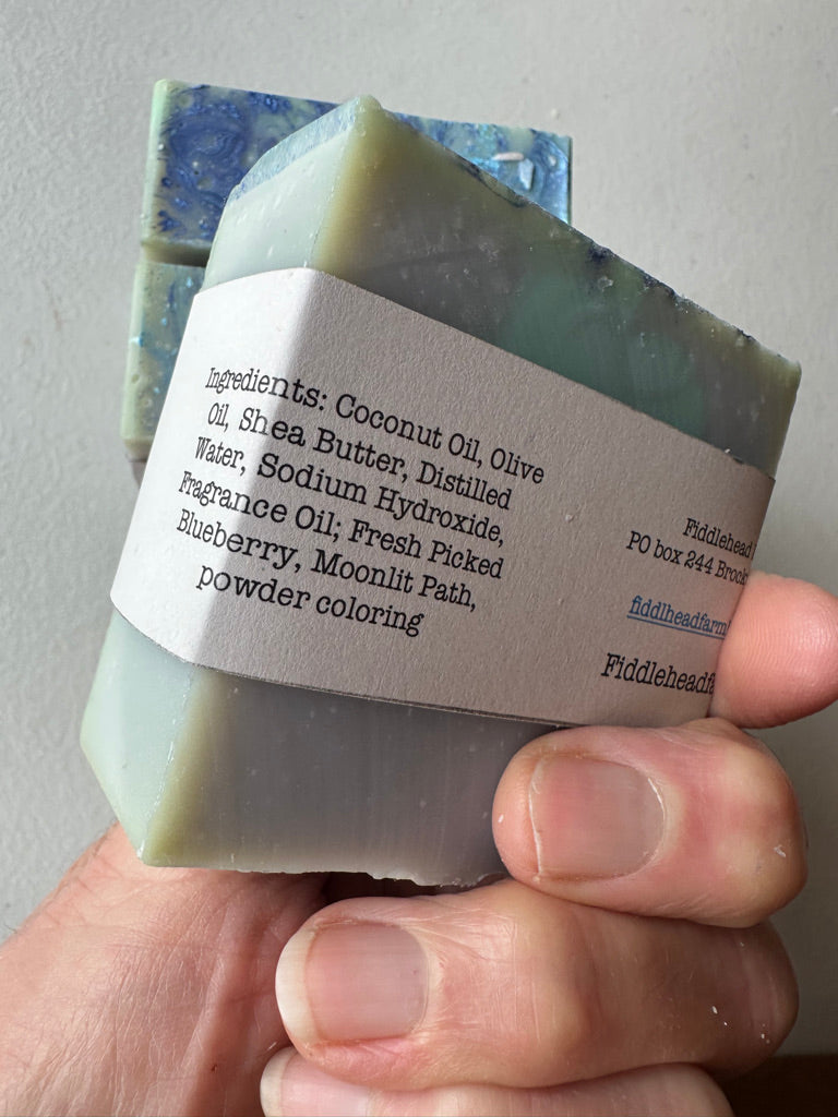 Blueberry Moon bar soap