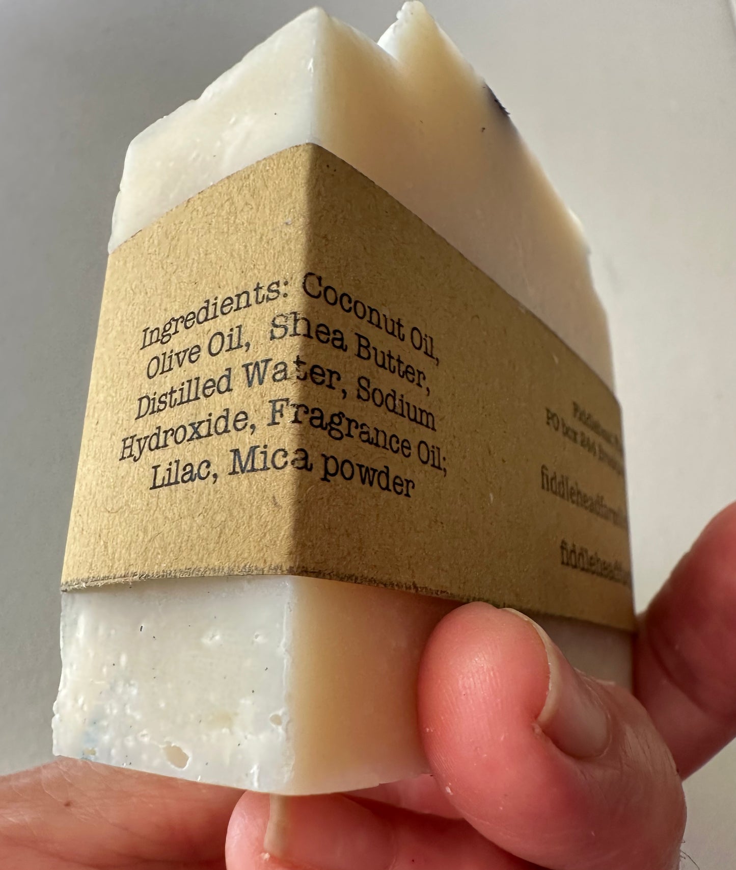 Hyacinth bar soap