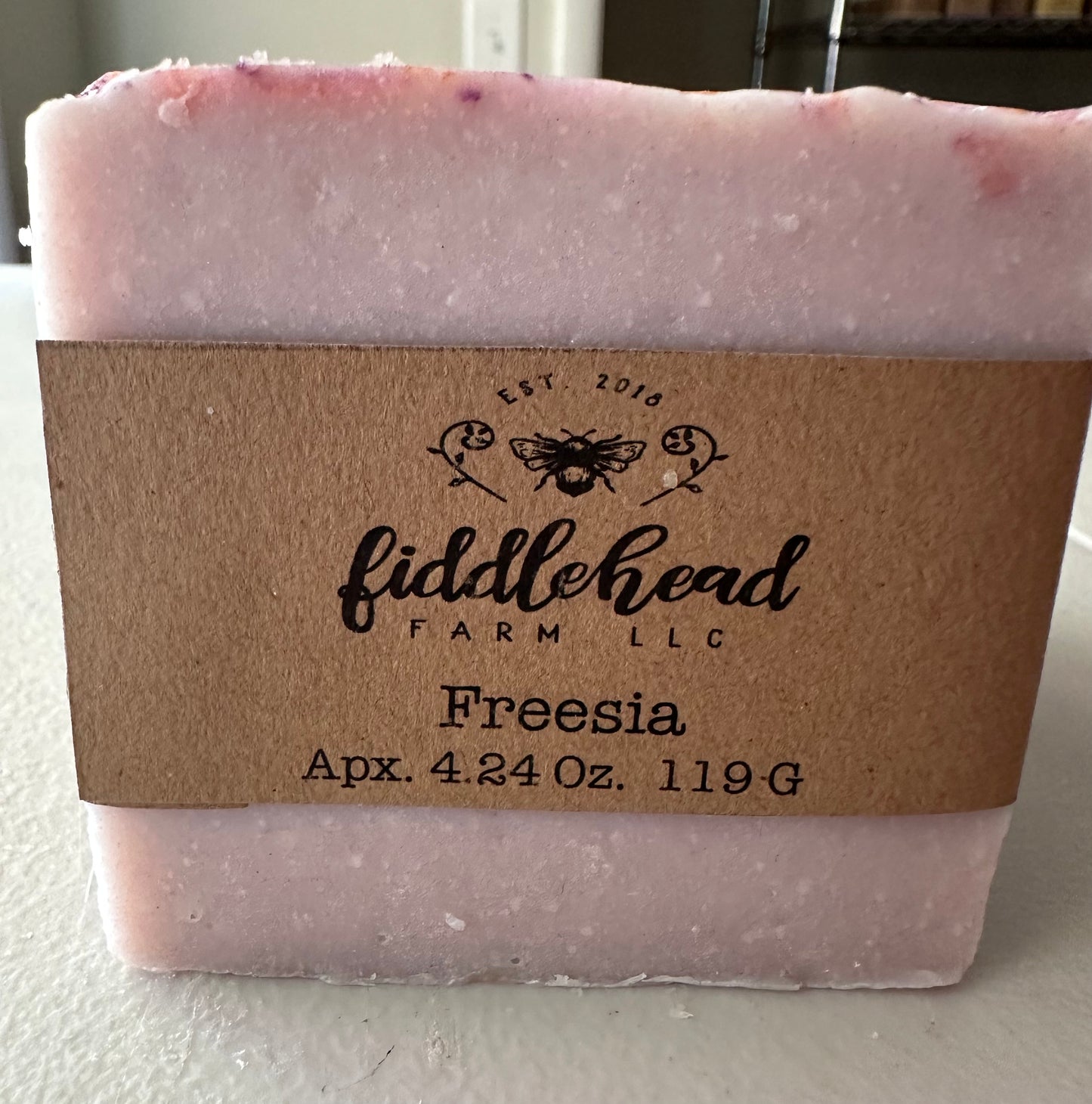Freesia bar soap
