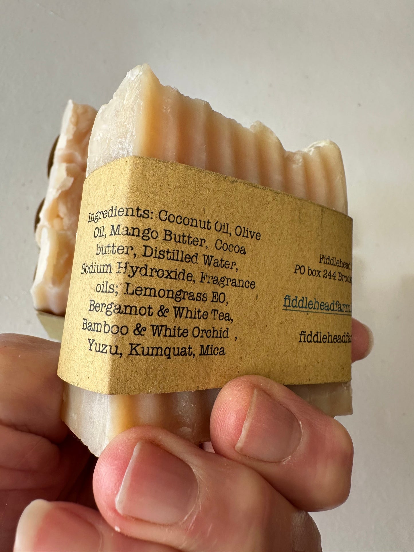 Lemongrass Fusion bar soap