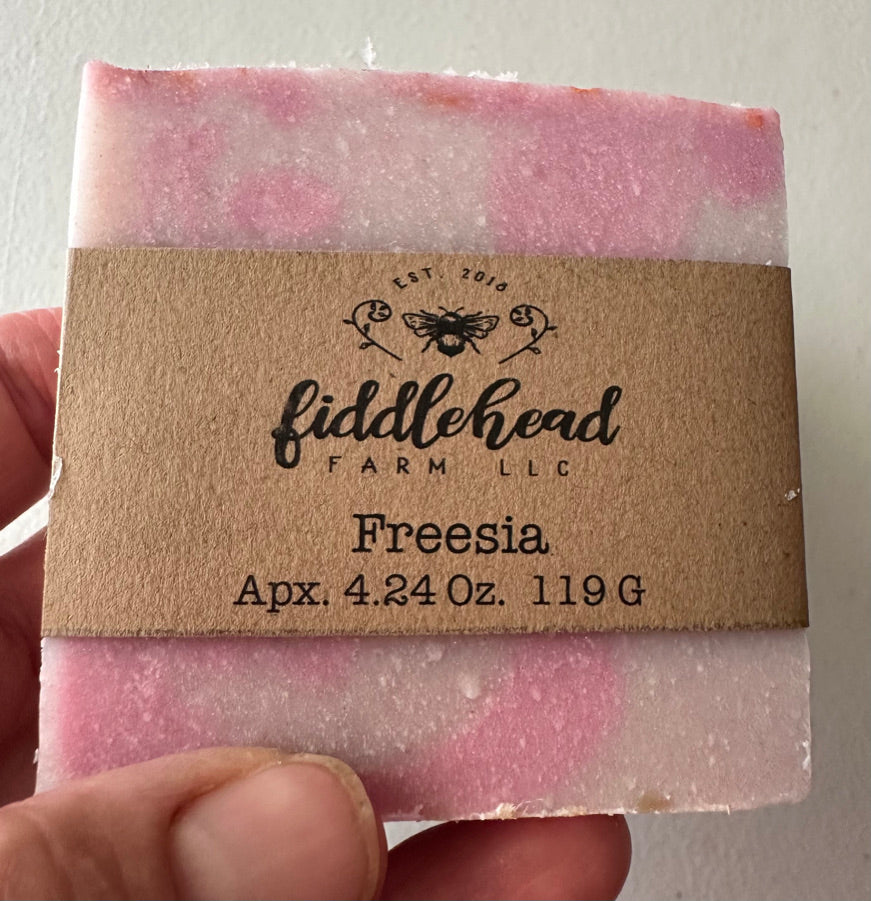 Freesia bar soap