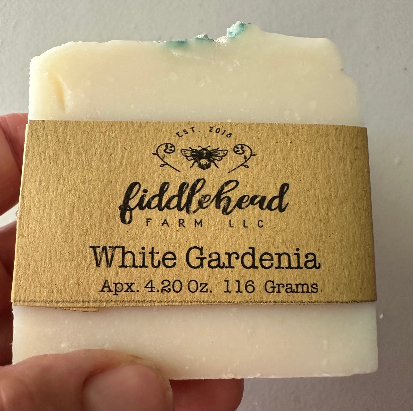 White Gardenia bar soap