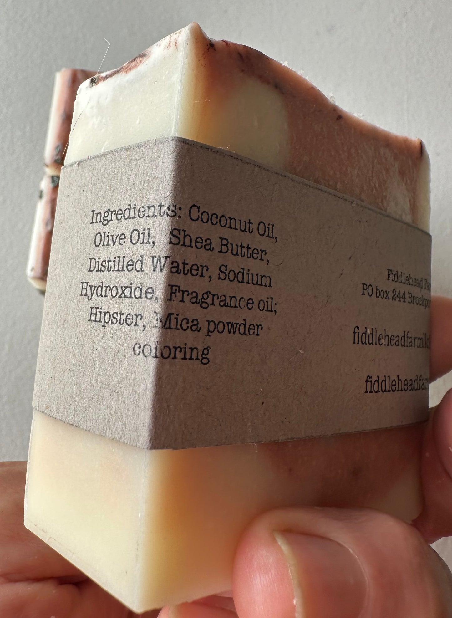 Hipster bar soap