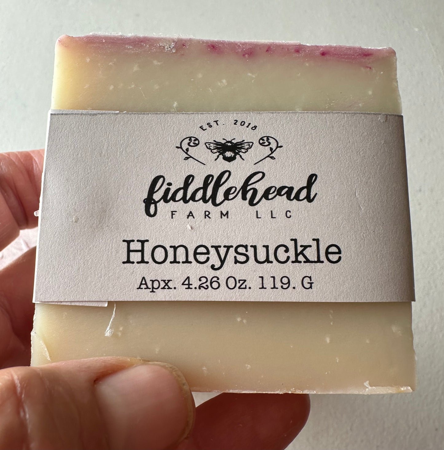 Honeysuckle bar soap