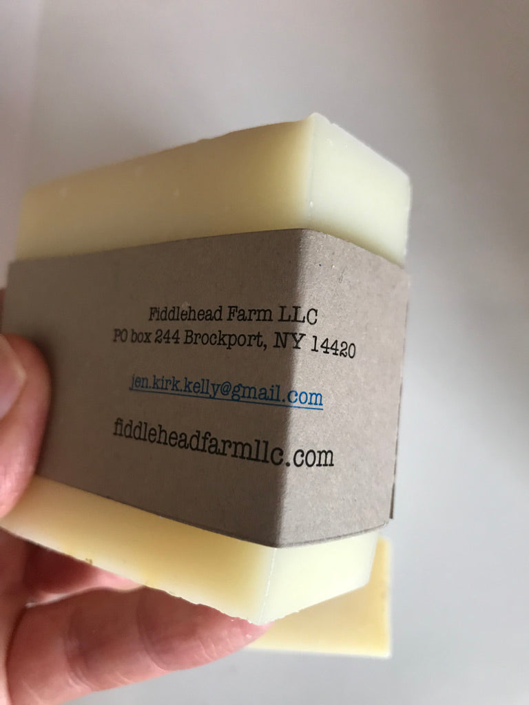 Naked bar soap: Fragrance free