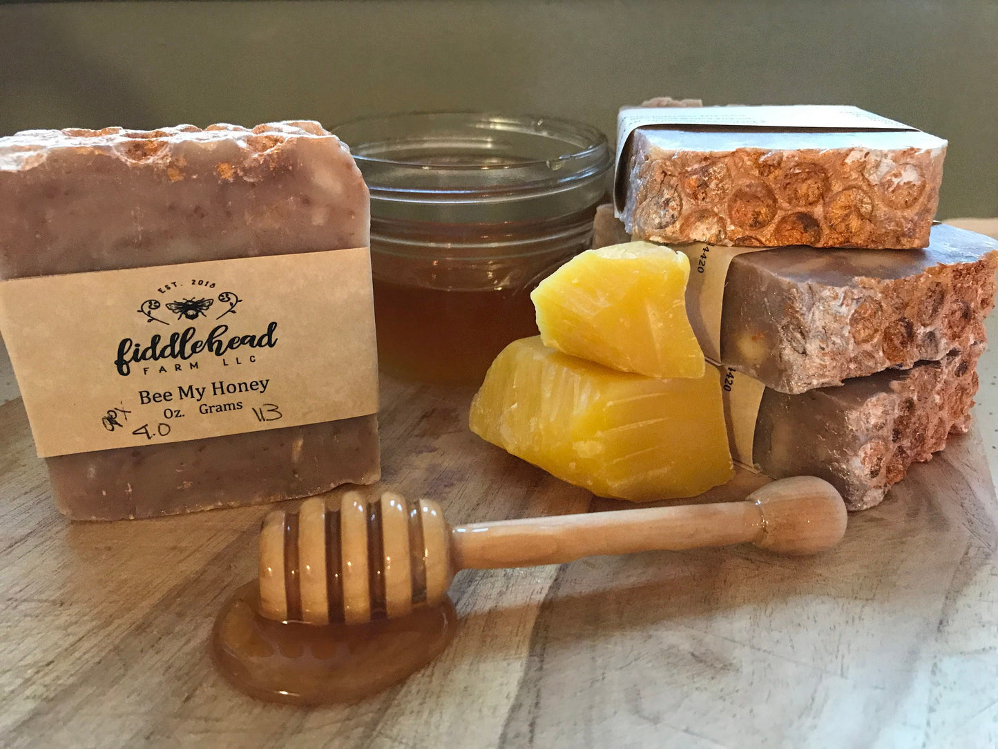 Oatmeal Honey "Bee My Honey" bar soap