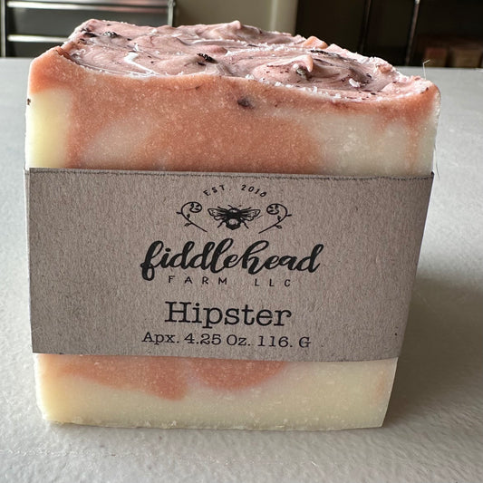 Hipster bar soap