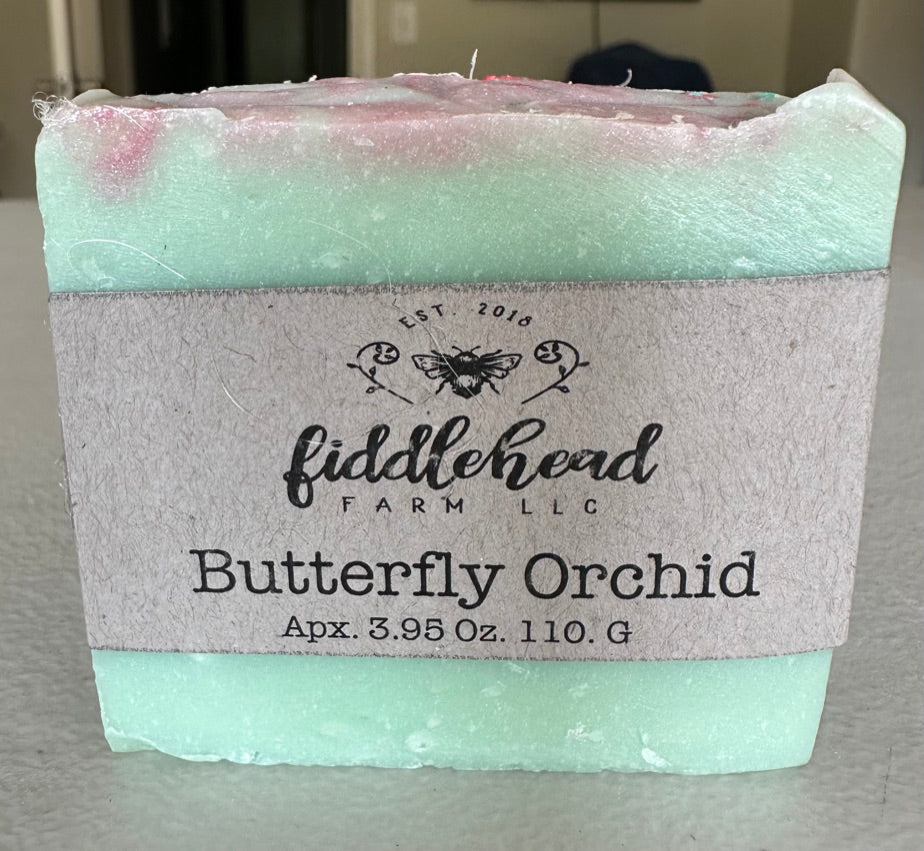 Butterfly Orchid bar soap