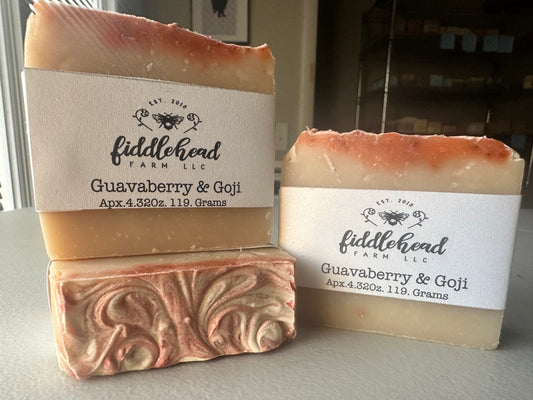 Guavaberry & Goji bar soap