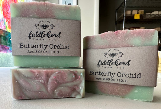 Butterfly Orchid bar soap