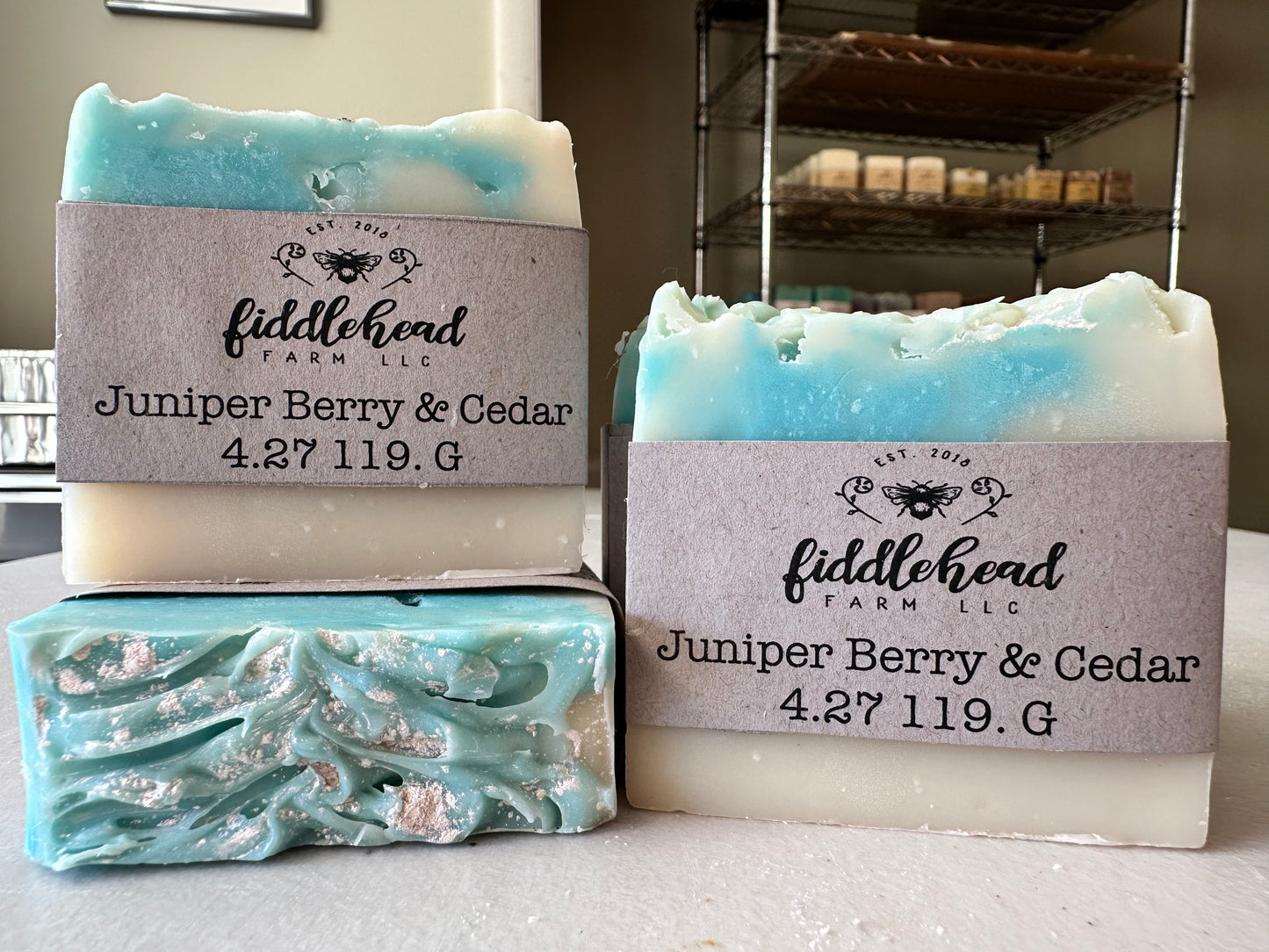 Juniper Berry & Cedar bar soap
