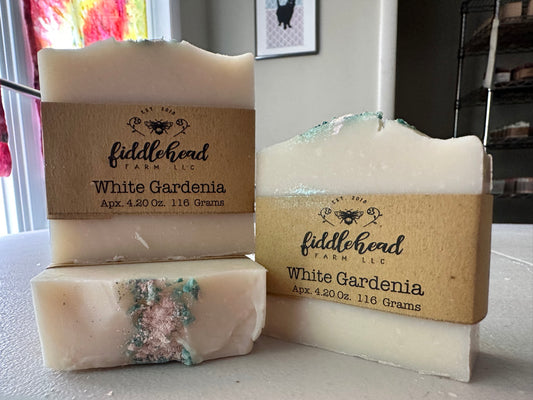 White Gardenia bar soap