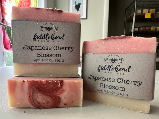 Japanese Cherry Blossom bar soap