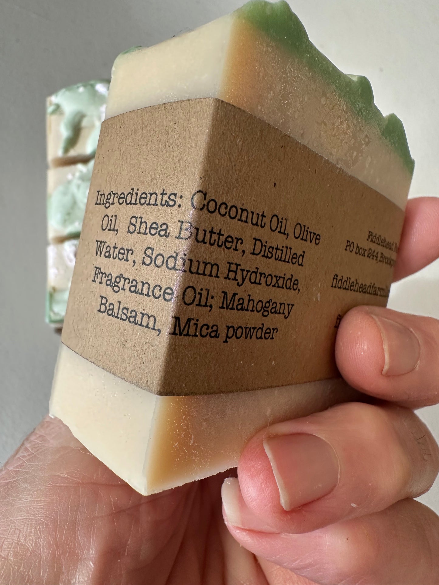 Sparkling Pine & Bergamot bar soap