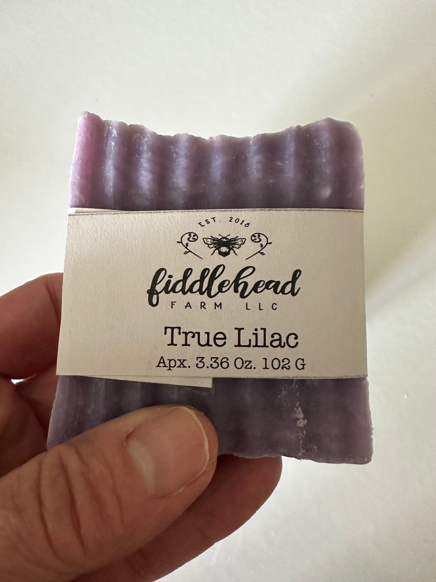 True Lilac bar soap