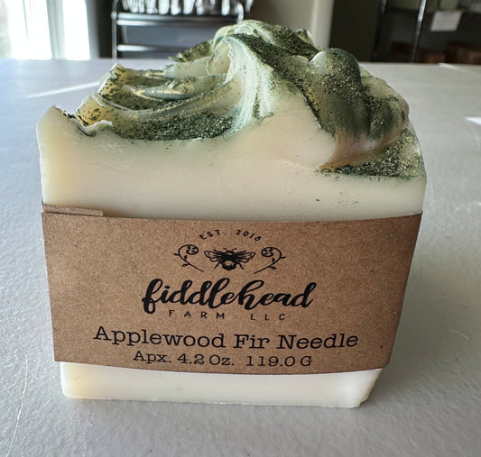 Applewood Fir Needle bar soap