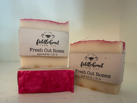 Fresh Cut Rose bar soap