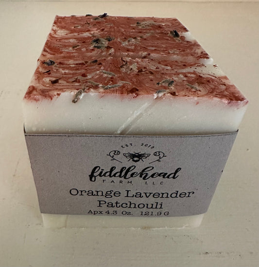 Orange Lavender Patchouli bar soap