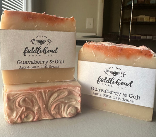 Guavaberry & Goji bar soap