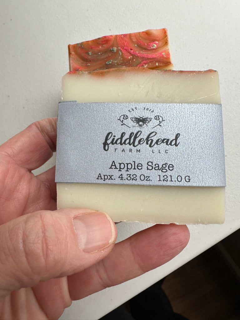 Apple Sage Bar soap