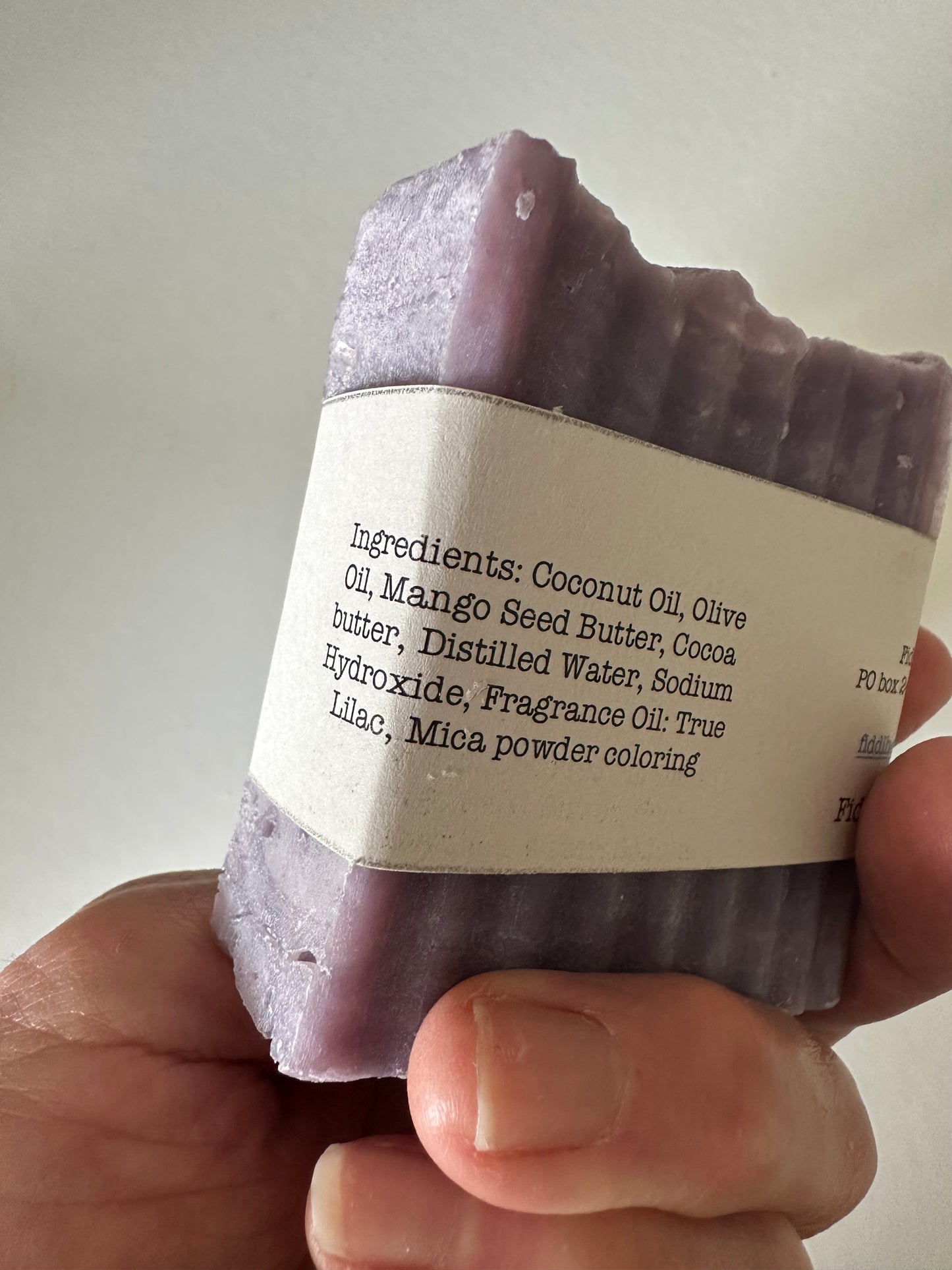 True Lilac bar soap