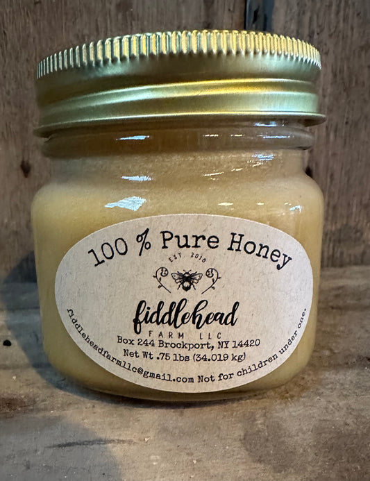 Creamed honey Half Pint