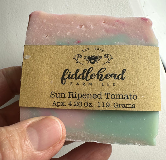 Sun Ripened Tomato bar soap