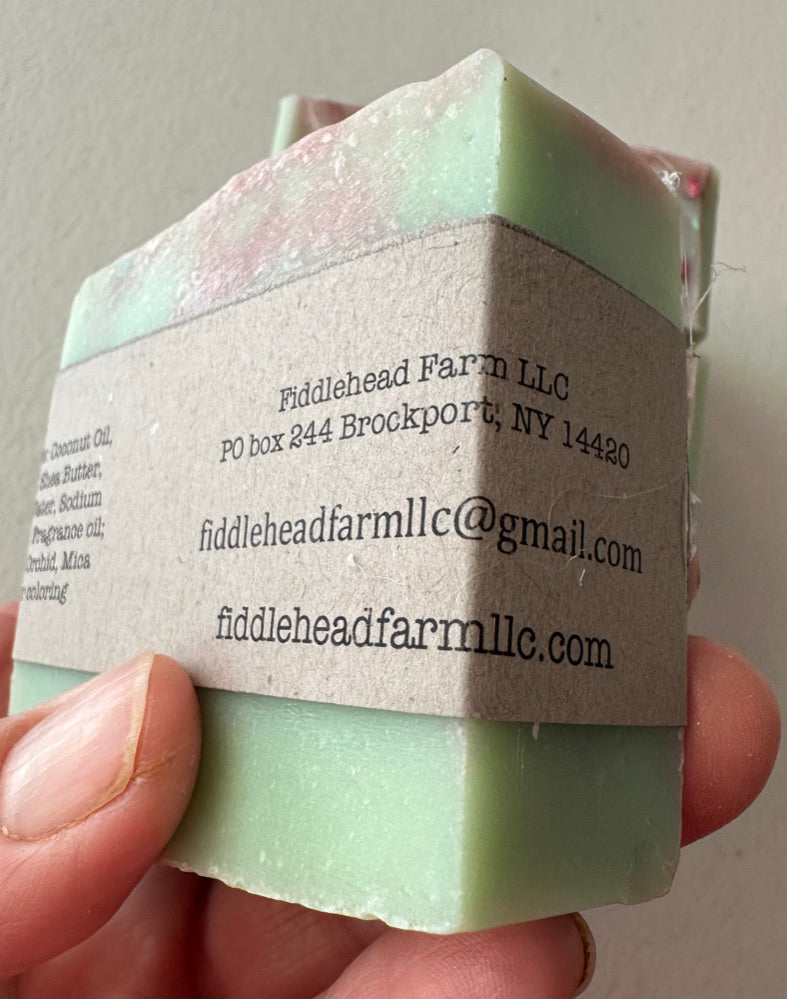 Butterfly Orchid bar soap
