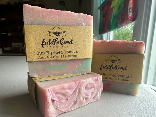 Sun Ripened Tomato bar soap