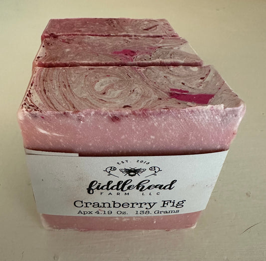 Cranberry Fig bar soap