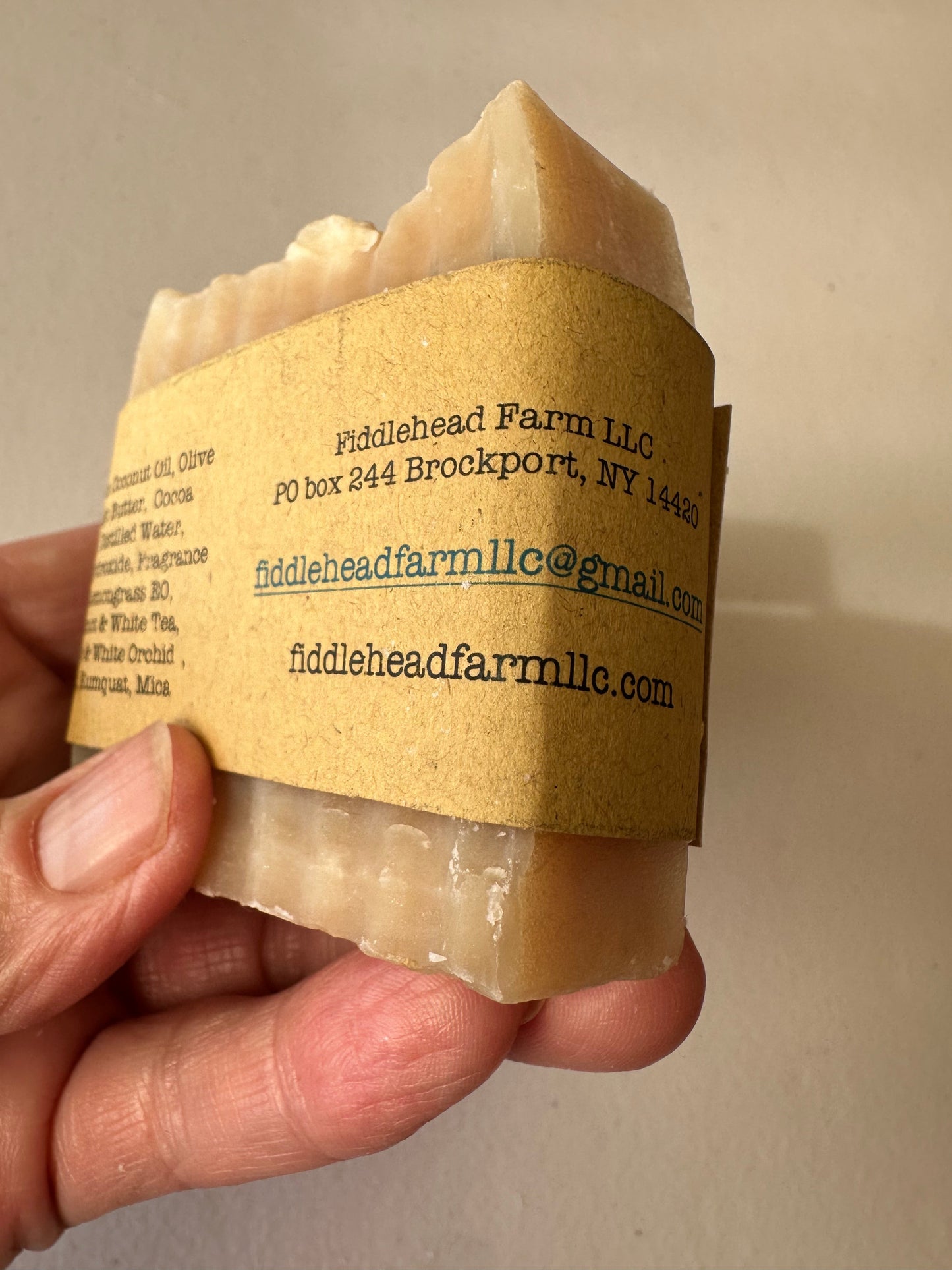 Lemongrass Fusion bar soap