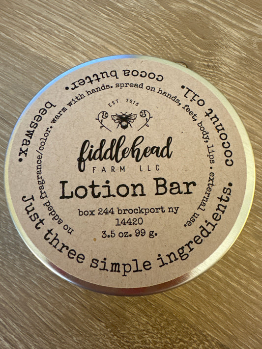 Lotion Bar "Just Three Simple Ingredients"