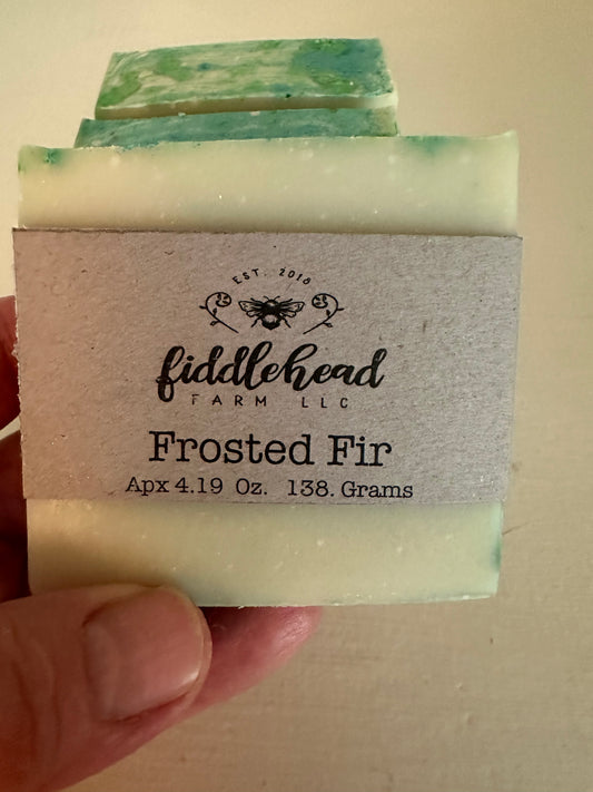 Frosted Fir bar soap