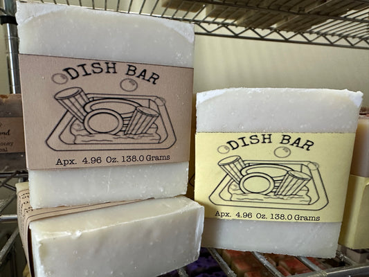 Dish bar & all purpose household bar