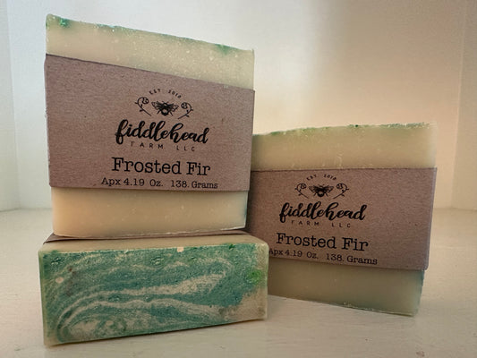 Frosted Fir bar soap