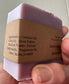 Lilac bar soap