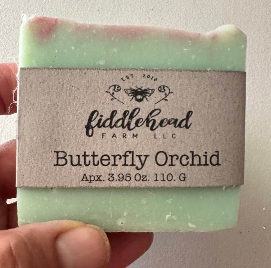 Butterfly Orchid bar soap