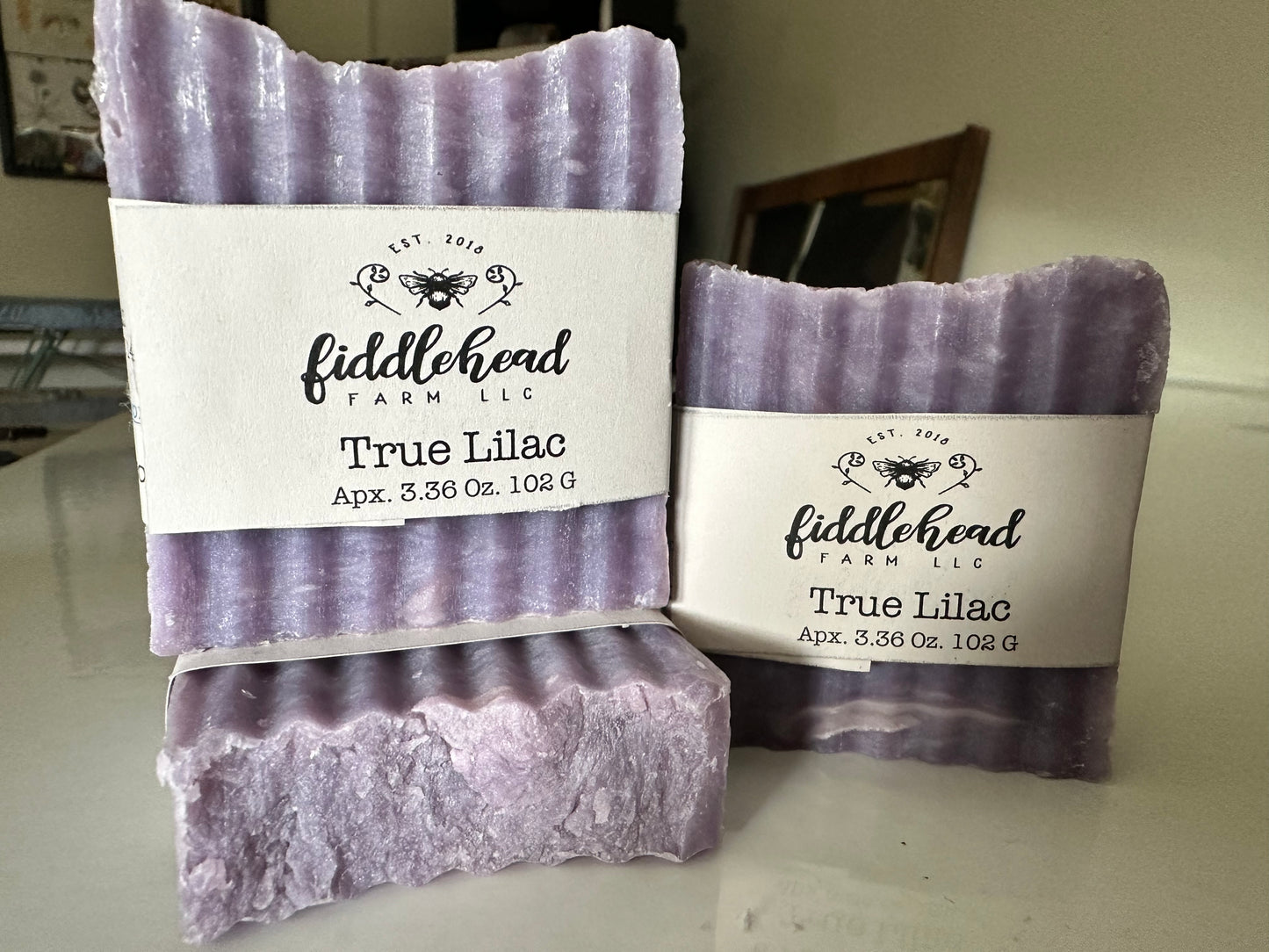 True Lilac bar soap
