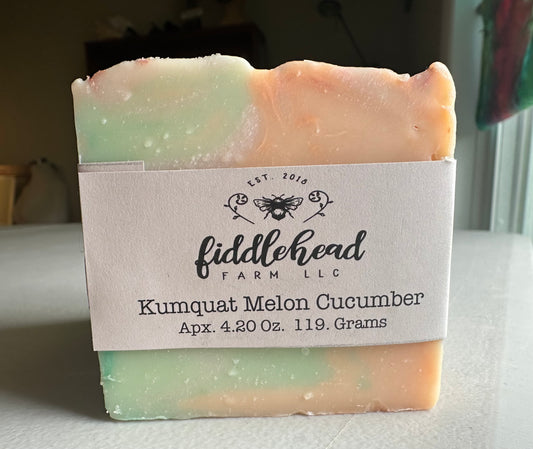 Kumquat Melon Cucumber bar soap