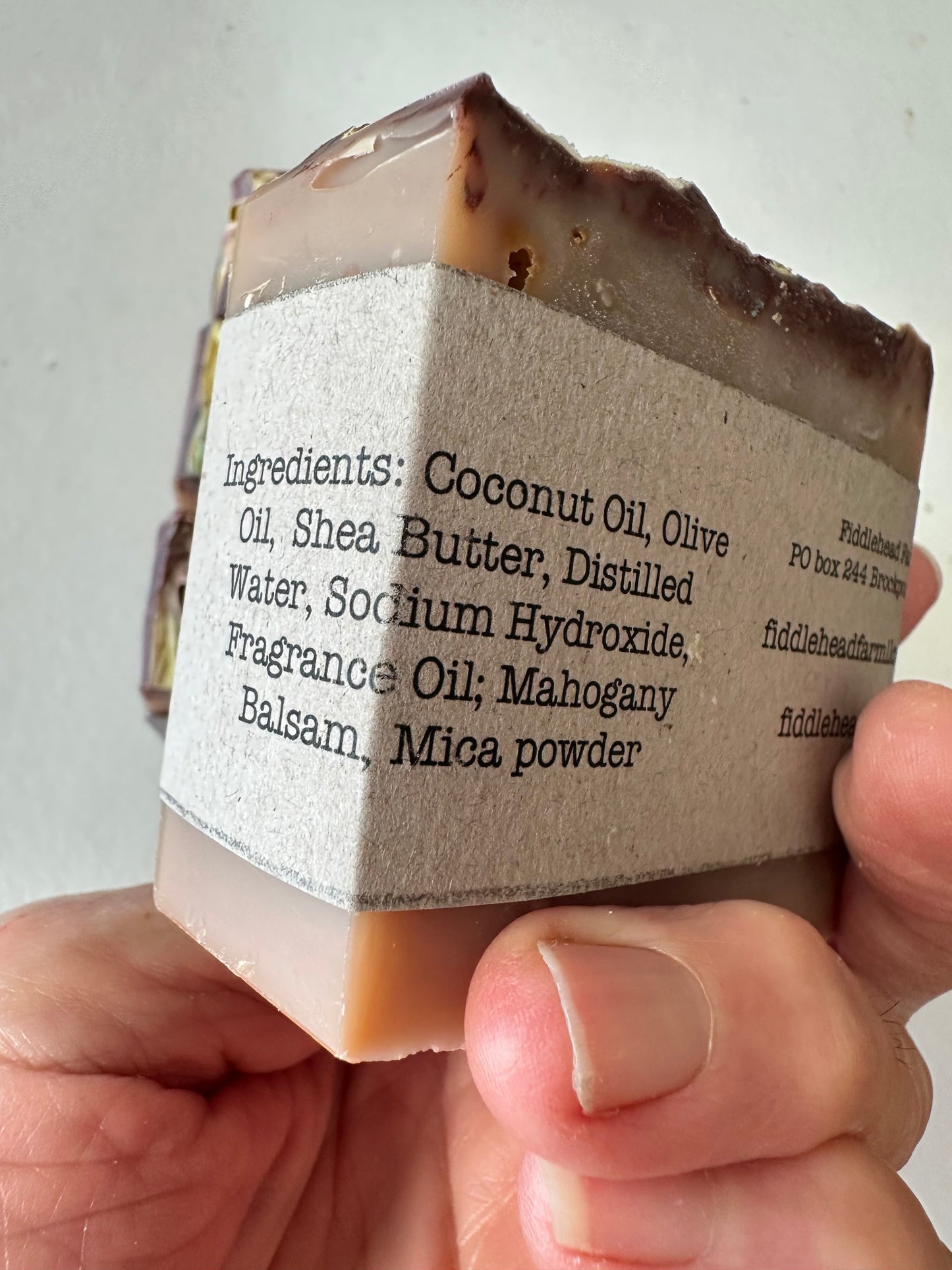 Mahogany Balsam soap bar