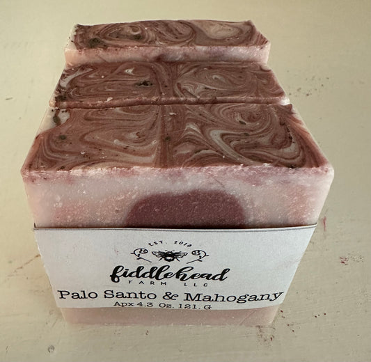 Paulo Santo Mahogany bar soap