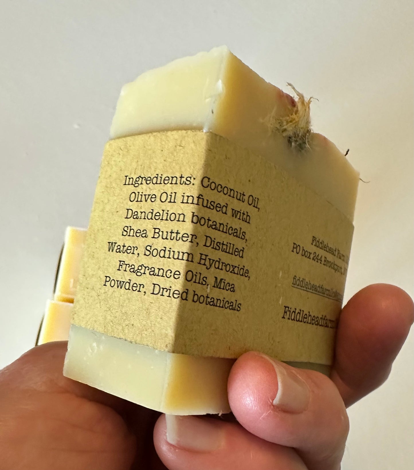 Moonlit Path Dandelion bar soap